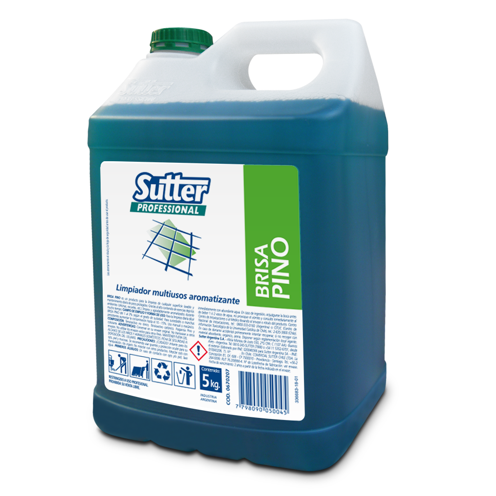 BRISA PINO 5L limpia piso concentrado