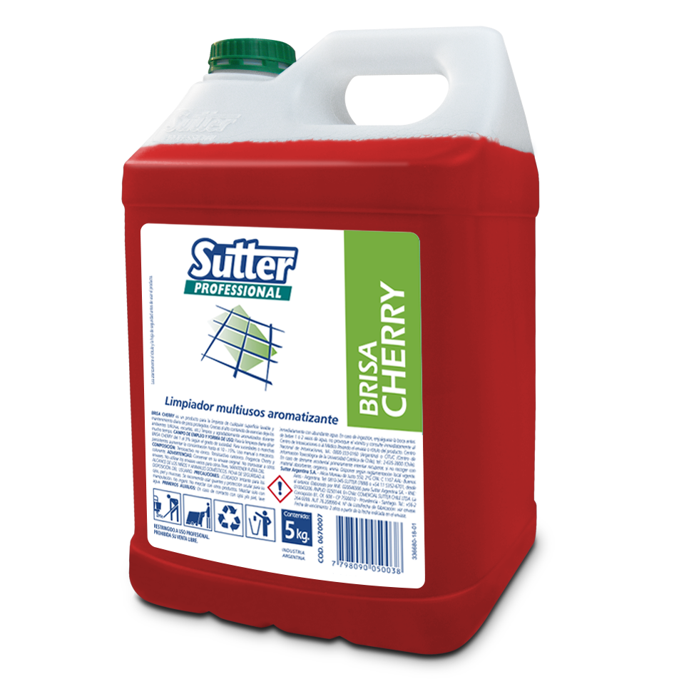 BRISA CHERRY 5L limpia piso concentrado
