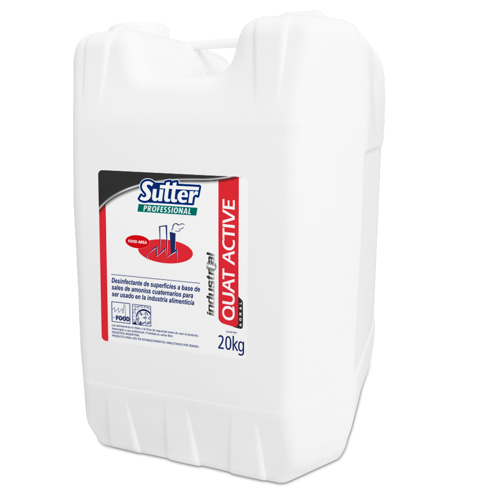 AGRAL QUAT ACTIVE 20kg desinfectante cuaternario
