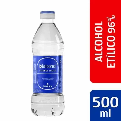 ALCOHOL ETILICO 96%  500cc