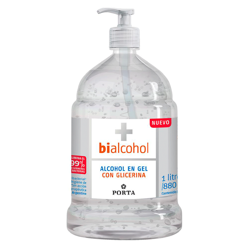 ALCOHOL en GEL 500cc