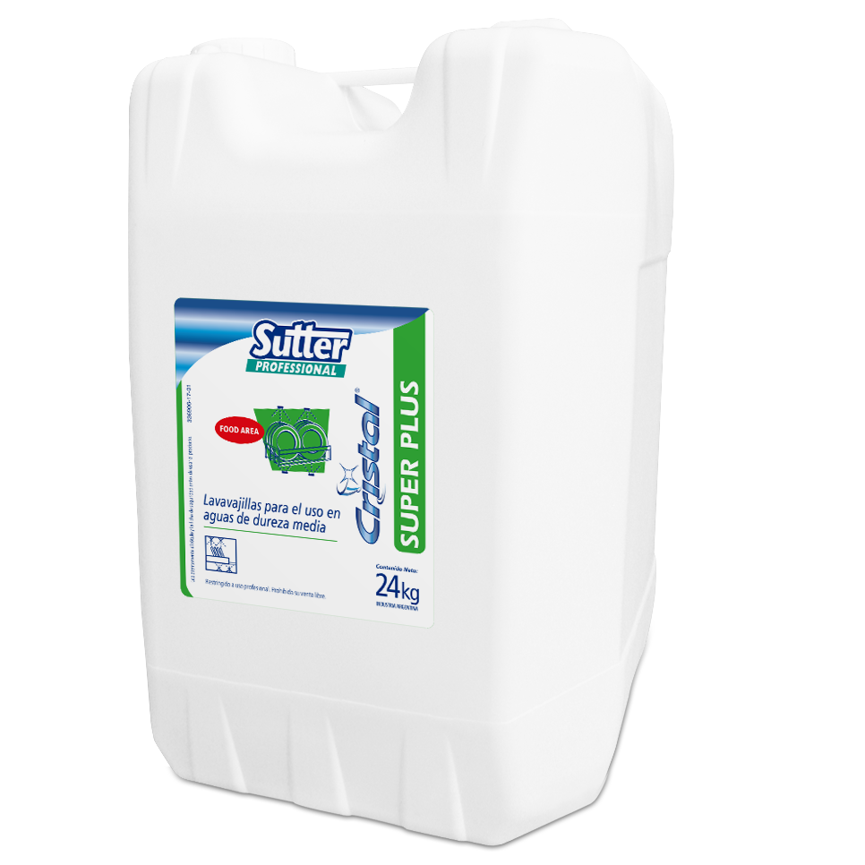 SUPER PLUS 24kg Detergente lava vajilla auto