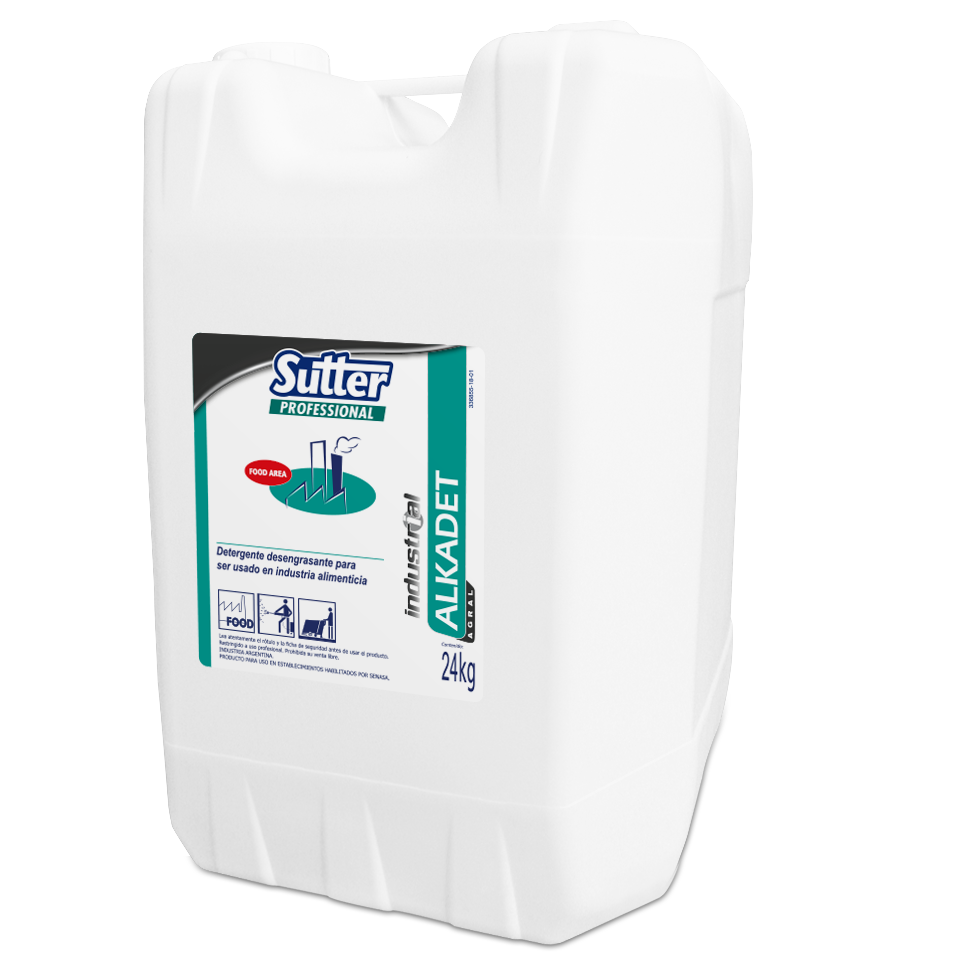 AGRAL ALKADET 24kg desengrasante alcalino