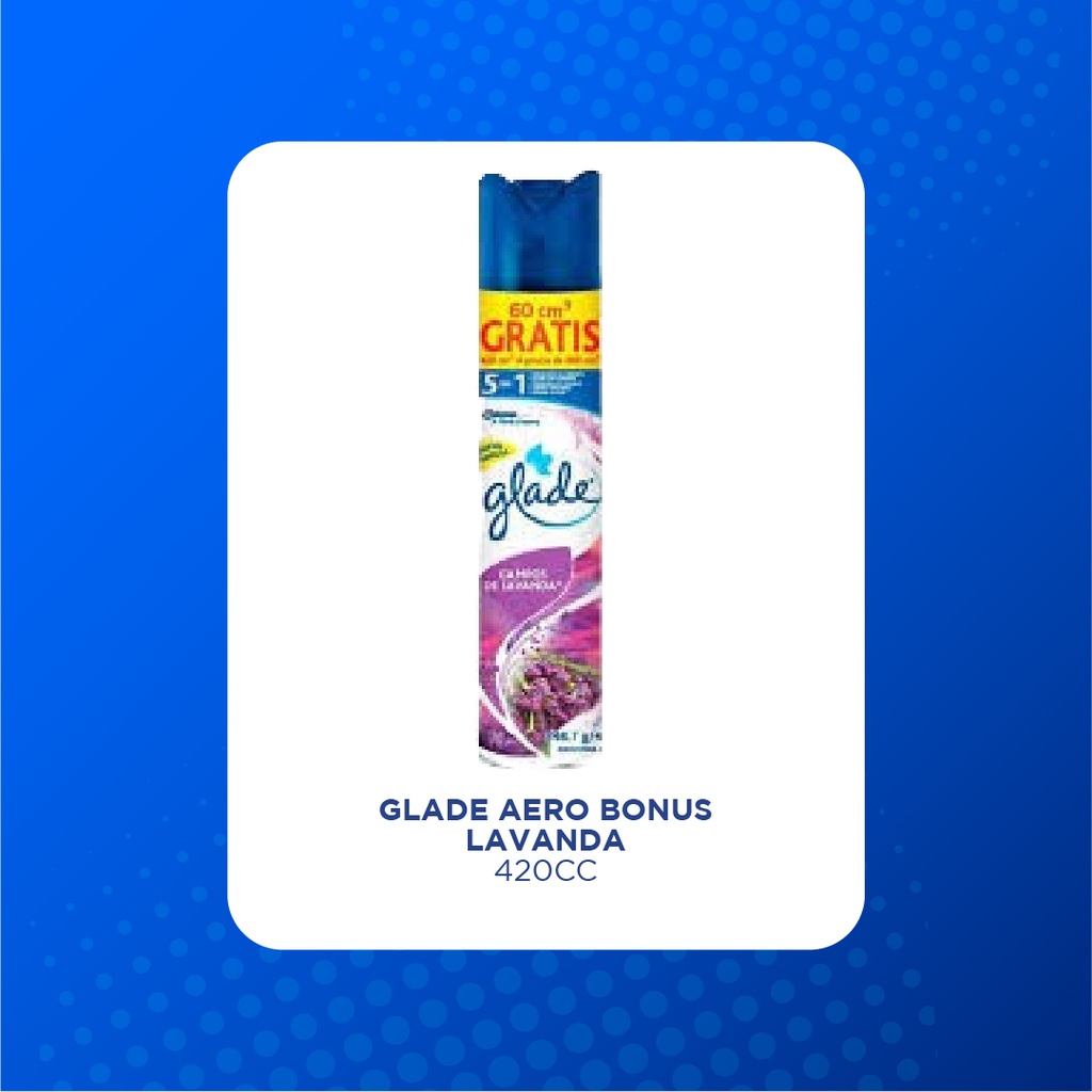 GLADE AERO BONUS LAVANDA 420cc