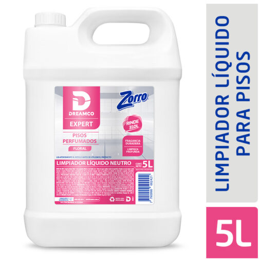 ​Limpiador de pisos FLORAL 5L (ZORRO)
