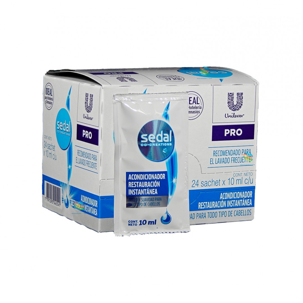 ​​SEDAL Acondicionador 24x10ml Restauracion Instantanea