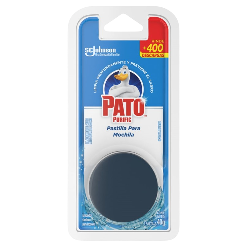 Pastilla para Mochila inodoro PATO x1u