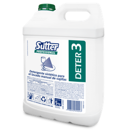 [1722] DETER 3 5L detergente concentrado profesional