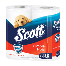 [2199] KCP Papel higienico SCOTT SH 4x30m (8995)