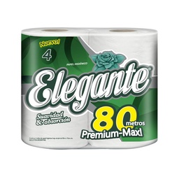 [2407] ​PAPEL HIGIENICO ELEGANTE 4x80m (916)