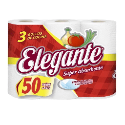 [2409] Rollo Cocina ELEGANTE 3x50 paños (927)