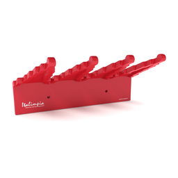 [2486] ORGANIZADOR plastico de cepillos Rojo (5443)