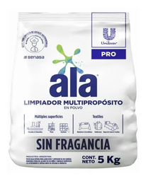 [2727] ALA jabon en polvo multi proposito sin fragancia 5Kg