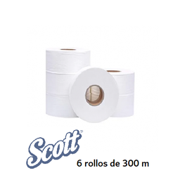 [2938] KCP Papel Higienico SCOTT 6 rollos x 300m (30242773)
