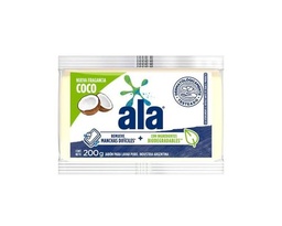 [3004] ALA jabon blanco Barra Coco 200gr