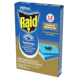 [3083] RAID tabletas insecticida x12