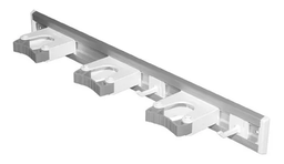 ORGANIZADOR cepillos 90cm Blanco (55541)