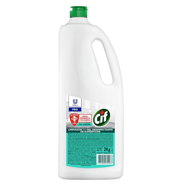 CIF GEL lavandina profesional 2L