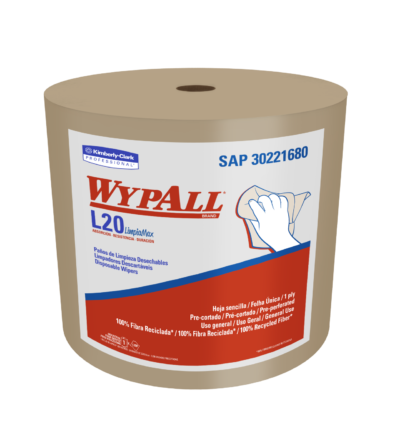KCP WYPALL L20 rollo JUMBO 1200 paños (30243038)