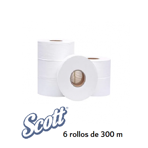 KCP Papel Higienico SCOTT 6 rollos x 300m (30242773)