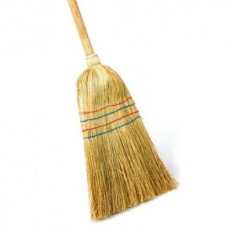 ESCOBA DE PAJA ITALIANA