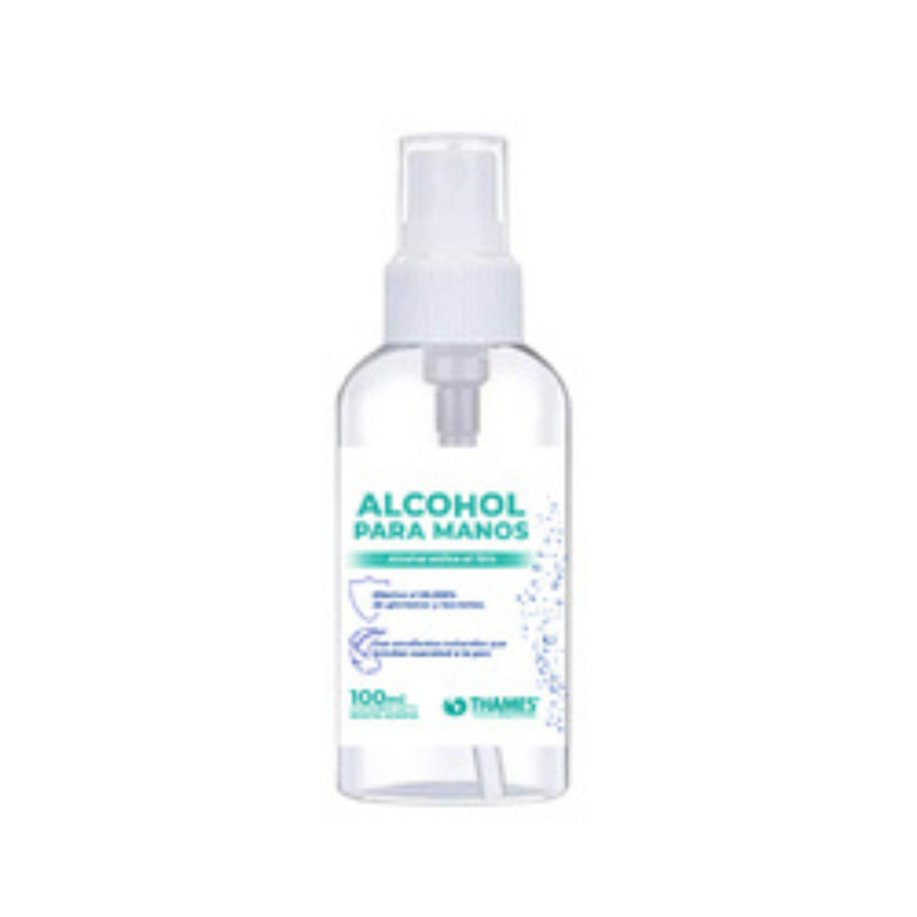 Alcohol Spray sanitizante de manos 100ml (TH)