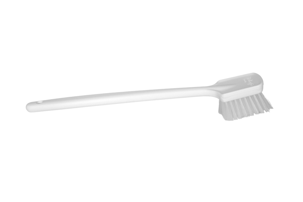 ​Cepillo mango largo PBT Blanco (40861)