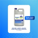 Granby jabon Liquido para ropa baja espuma 5L