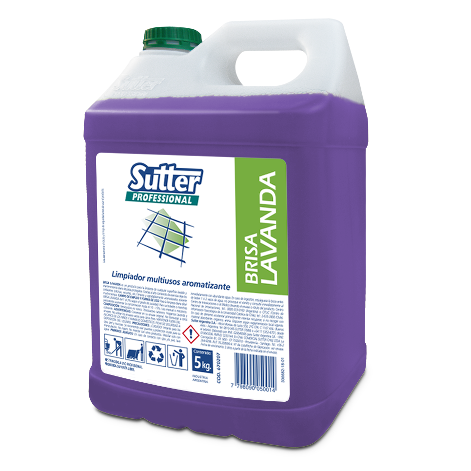 BRISA LAVANDA 5L limpia piso concentrado