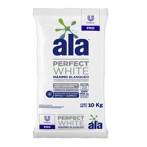 ALA Perfect White jabon en polvo 10Kg
