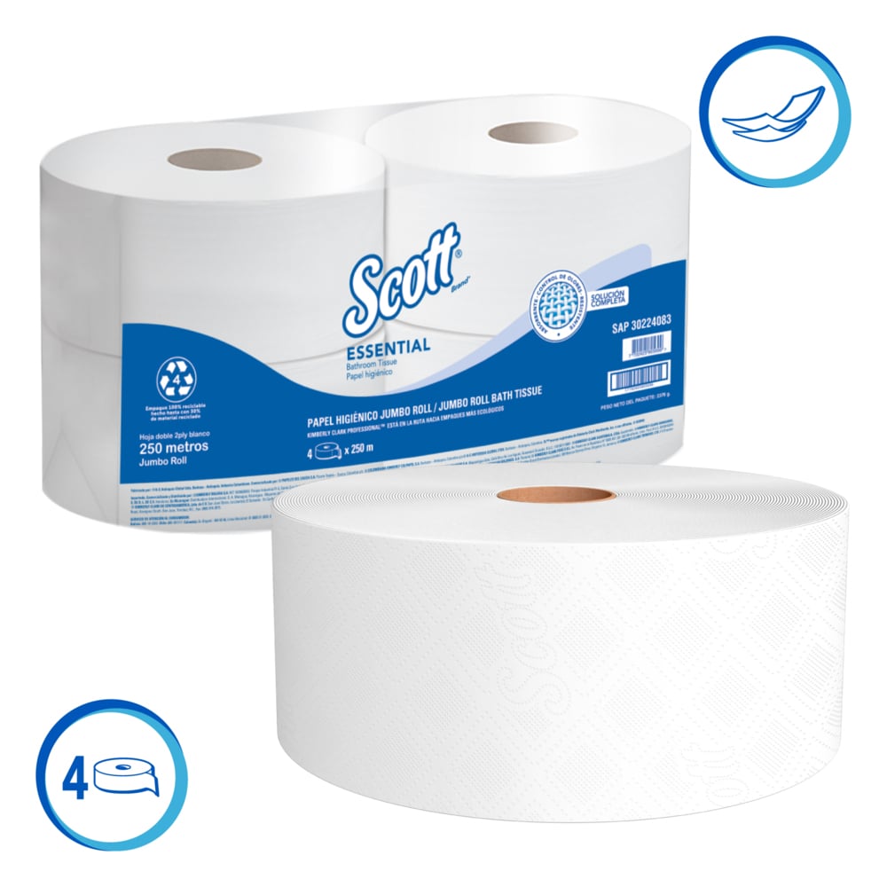 Papel Higienico Scott Essential 6x320m (30245397)