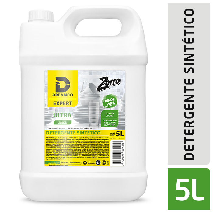 Detergente ultra limon 5L (ZORRO)
