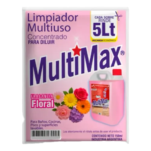 MULTIMAX Desodorante piso Floral 5L
