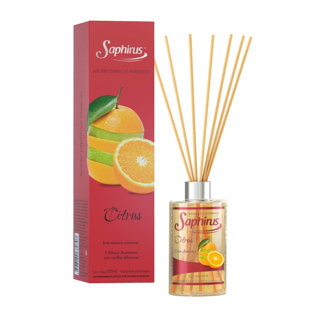 DIFUSOR AROMATICO SAPHIRUS CITRUS