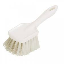 ​​​CEPILLO mango corto PBT BLANCO Italimpia (40851)