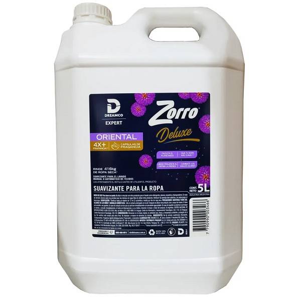 ​Suavizante de ropa Oriental 5L (ZORRO)