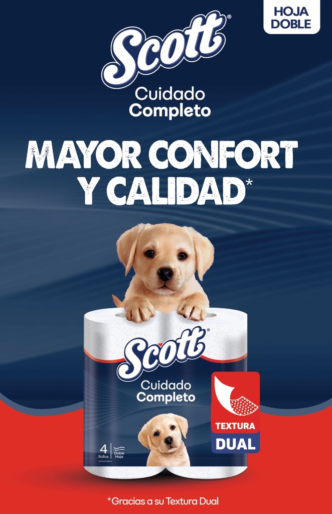 Papel Higienico Bolson 10 pack 4x30m Doble Hoja Scott
