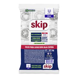 ​​​SKIP jabon en polvo baja espuma BIO 10Kg