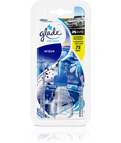 GLADE AUTO SPORT repuesto Aqua