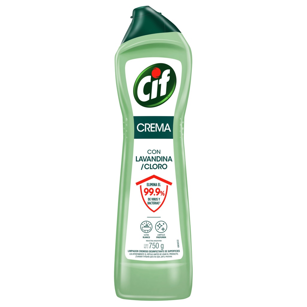 Cif Gel lavandina/cloro 750gr