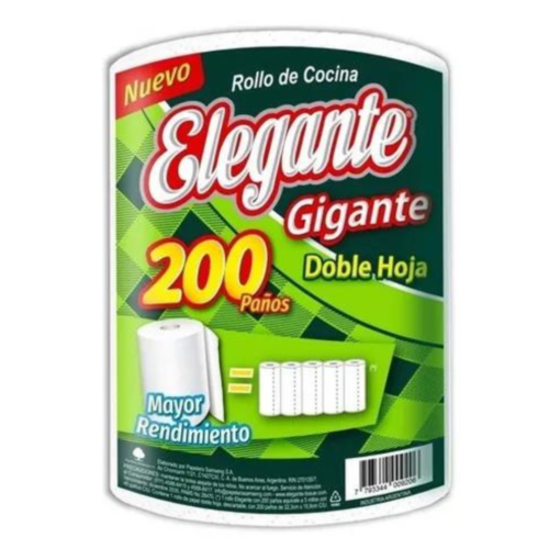 Rollo Cocina ELEGANTE 200 paños (921)