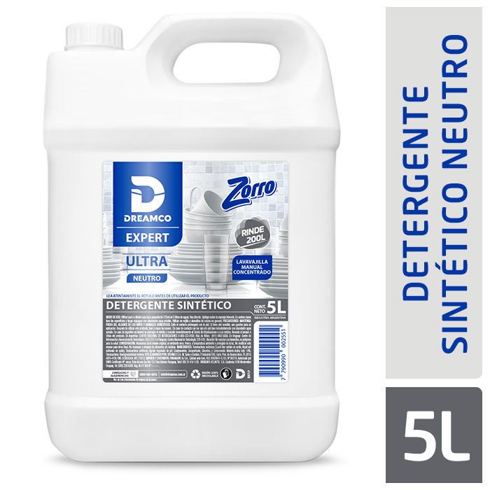 ​Detergente ultra neutro 5L (ZORRO)