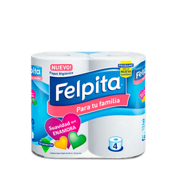 Papel Higienico Bolson 12 pack 4x30m SH Felpita