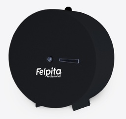 [1010] Dispenser papel higienico jumbo metal negro Felpita