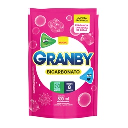 Granby jabon Liquido 800ml fragancia Rosas